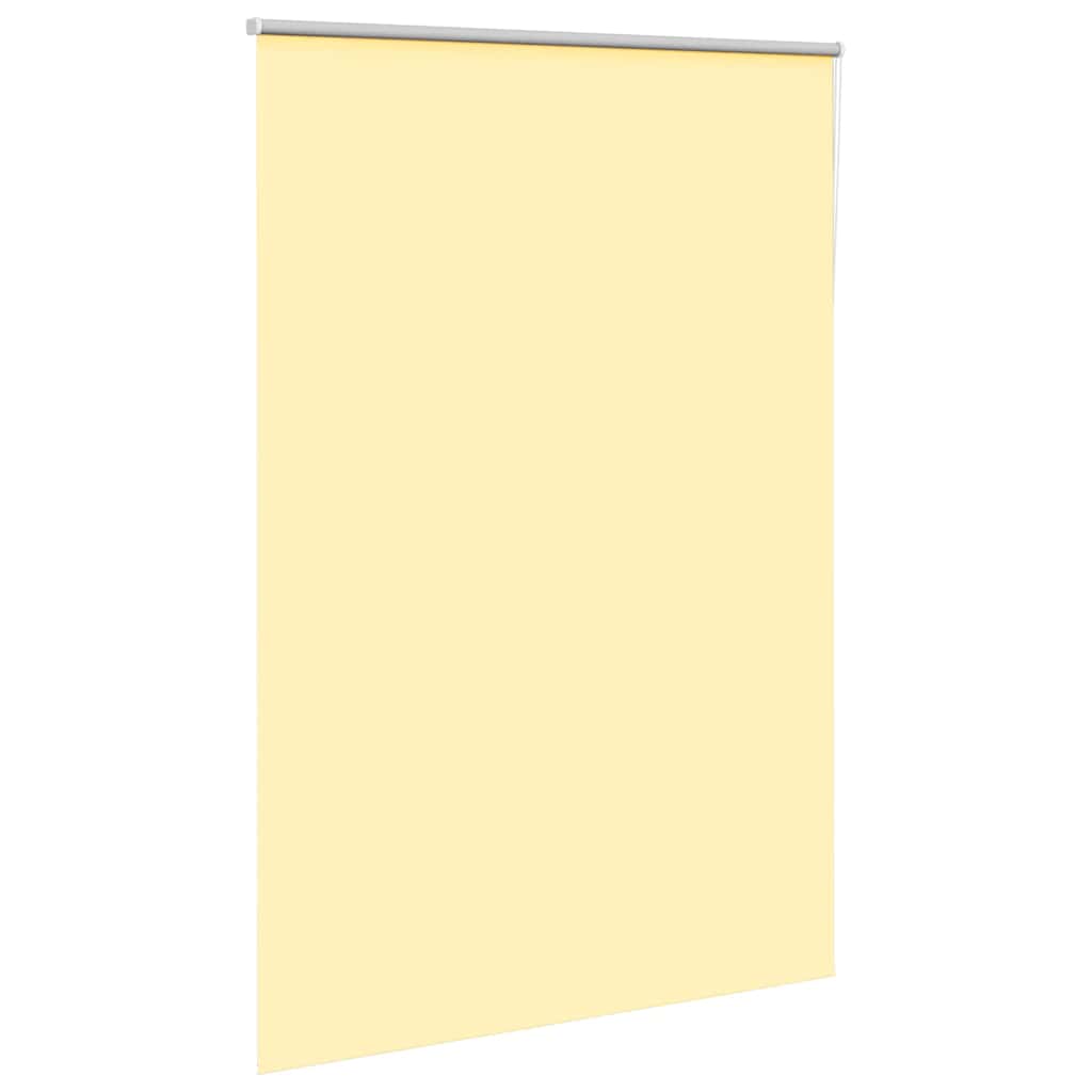 Vidaxl rolgordijn verduisterend 150x230 cm stofbreedte 146,6 cm geel