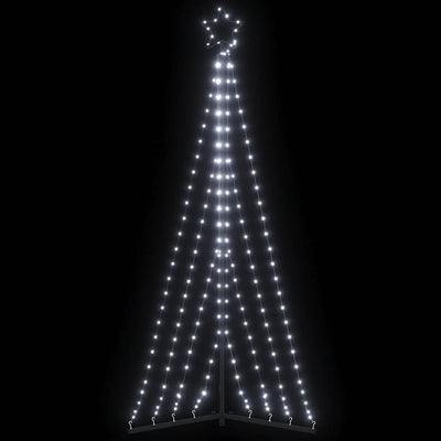 Vidaxl led-kerstboom 339 leds koud wit 182 cm