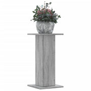 Vidaxl plantenstandaards 2 st 30x30x60 cm bewerkt hout grijs sonoma - afbeelding 1