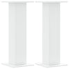 Vidaxl plantenstandaards 2 st 30x30x80 cm bewerkt hout wit