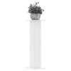 Vidaxl plantenstandaards 2 st 30x30x95 cm bewerkt hout wit