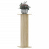 Vidaxl plantenstandaards 2 st 30x30x95 cm bewerkt hout sonoma eiken
