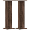 Vidaxl plantenstandaards 2 st 30x30x95 cm bewerkt hout bruin eiken