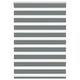Vidaxl zebra rolgordijn 95x100 cm stofbreedte 90,9 cm donkergrijs