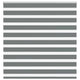 Vidaxl zebra rolgordijn 150x100 cm stofbreedte 145,9 cm donkergrijs