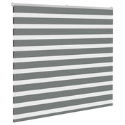 Vidaxl zebra rolgordijn 165x100 cm stofbreedte 160,9 cm donkergrijs - afbeelding 3