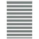Vidaxl zebra rolgordijn 110x150 cm stofbreedte 105,9 cm donkergrijs