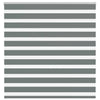 Vidaxl zebra rolgordijn 145x150 cm stofbreedte 140,9 cm donkergrijs