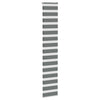 Vidaxl zebra rolgordijn 50x200 cm stofbreedte 45,9cm donkergrijs