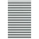 Vidaxl zebra rolgordijn 150x200 cm stofbreedte 145,9 cm donkergrijs