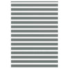 Vidaxl zebra rolgordijn 165x200 cm stofbreedte 160,9 cm donkergrijs