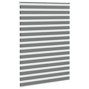 Vidaxl zebra rolgordijn 165x200 cm stofbreedte 160,9 cm donkergrijs - afbeelding 3