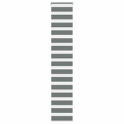 Vidaxl zebra rolgordijn 40x230 cm stofbreedte 35,9 cm donkergrijs - afbeelding 1