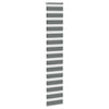 Vidaxl zebra rolgordijn 40x230 cm stofbreedte 35,9 cm donkergrijs