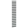 Vidaxl zebra rolgordijn 45x230 cm stofbreedte 40,9 cm donkergrijs