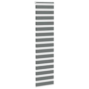 Vidaxl zebra rolgordijn 55x230 cm stofbreedte 50,9 cm donkergrijs - afbeelding 3