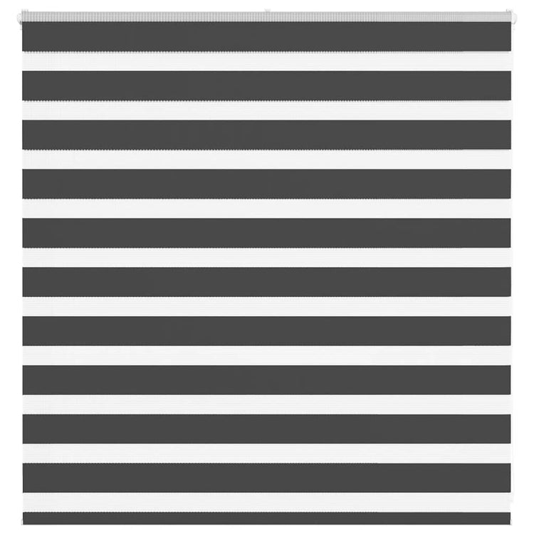 Vidaxl zebra rolgordijn 140x100 cm stofbreedte 135,9 cm zwart