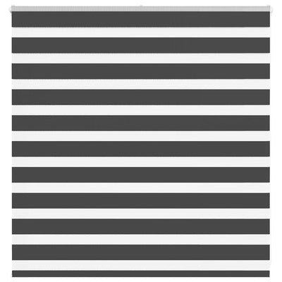 Vidaxl zebra rolgordijn 150x100 cm stofbreedte 145,9 cm zwart