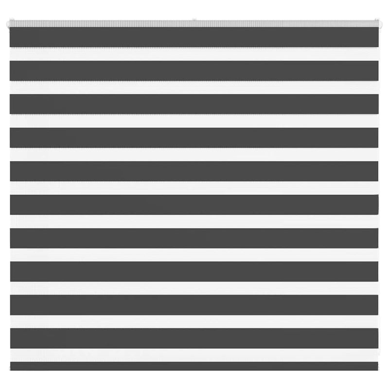 Vidaxl zebra rolgordijn 160x100 cm stofbreedte 155,9 cm zwart