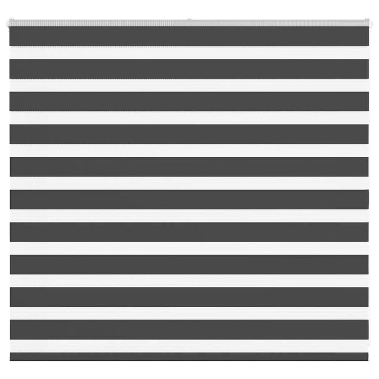 Vidaxl zebra rolgordijn 165x100 cm stofbreedte 160,9 cm zwart