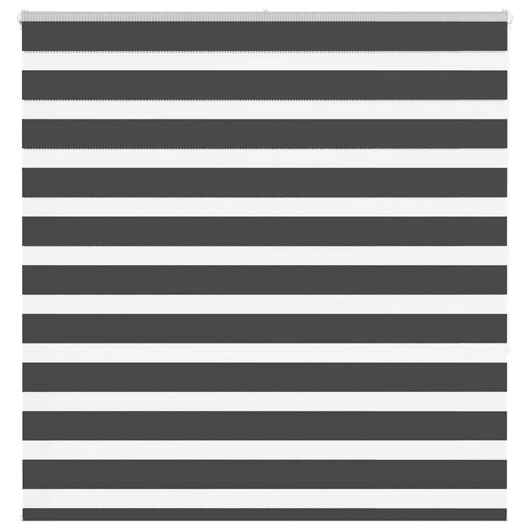 Vidaxl zebra rolgordijn 150x150 cm stofbreedte 145,9 cm zwart