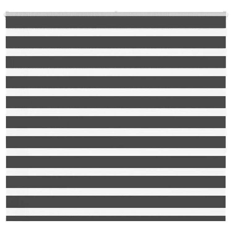 Vidaxl zebra rolgordijn 160x150 cm stofbreedte 155,9 cm zwart
