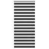 Vidaxl zebra rolgordijn 115x200 cm stofbreedte 110,9 cm zwart