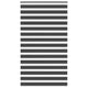 Vidaxl zebra rolgordijn 120x200 cm stofbreedte 115,9 cm zwart