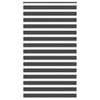Vidaxl zebra rolgordijn 125x200 cm stofbreedte 120,9 cm zwart