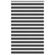 Vidaxl zebra rolgordijn 145x200 cm stofbreedte 140,9 cm zwart