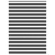 Vidaxl zebra rolgordijn 155x200 cm stofbreedte 150,9 cm zwart