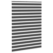 Vidaxl zebra rolgordijn 160x200 cm stofbreedte 155,9 cm zwart - afbeelding 3