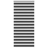 Vidaxl zebra rolgordijn 105x230 cm stofbreedte 100,9 cm zwart