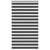 Vidaxl zebra rolgordijn 130x230 cm stofbreedte 125,9 cm zwart