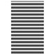 Vidaxl zebra rolgordijn 145x230 cm stofbreedte 140,9 cm zwart