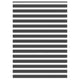 Vidaxl zebra rolgordijn 165x230 cm stofbreedte 160,9 cm zwart