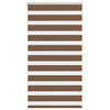 Vidaxl zebra rolgordijn 75x100 cm stofbreedte 70,9 cm polyester bruin