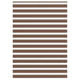 Vidaxl zebra rolgordijn 160x200 cm stofbreedte 155,9cm polyester bruin