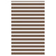Vidaxl zebra rolgordijn 150x230 cm stofbreedte 145,9cm polyester bruin