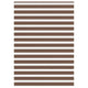 Vidaxl zebra rolgordijn 155x230 cm stofbreedte 150,9cm polyester bruin