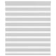 Vidaxl zebra rolgordijn 135x100 cm stofbreedte 130,9 cm lichtgrijs