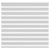 Vidaxl zebra rolgordijn 165x100 cm stofbreedte 160,9 cm lichtgrijs