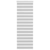Vidaxl zebra rolgordijn 70x200 cm stofbreedte 65,9 cm lichtgrijs
