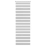 Vidaxl zebra rolgordijn 75x200 cm stofbreedte 70,9 cm lichtgrijs - afbeelding 2