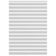 Vidaxl zebra rolgordijn 160x200 cm stofbreedte 155,9 cm lichtgrijs