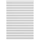 Vidaxl zebra rolgordijn 165x200 cm stofbreedte 160,9 cm lichtgrijs