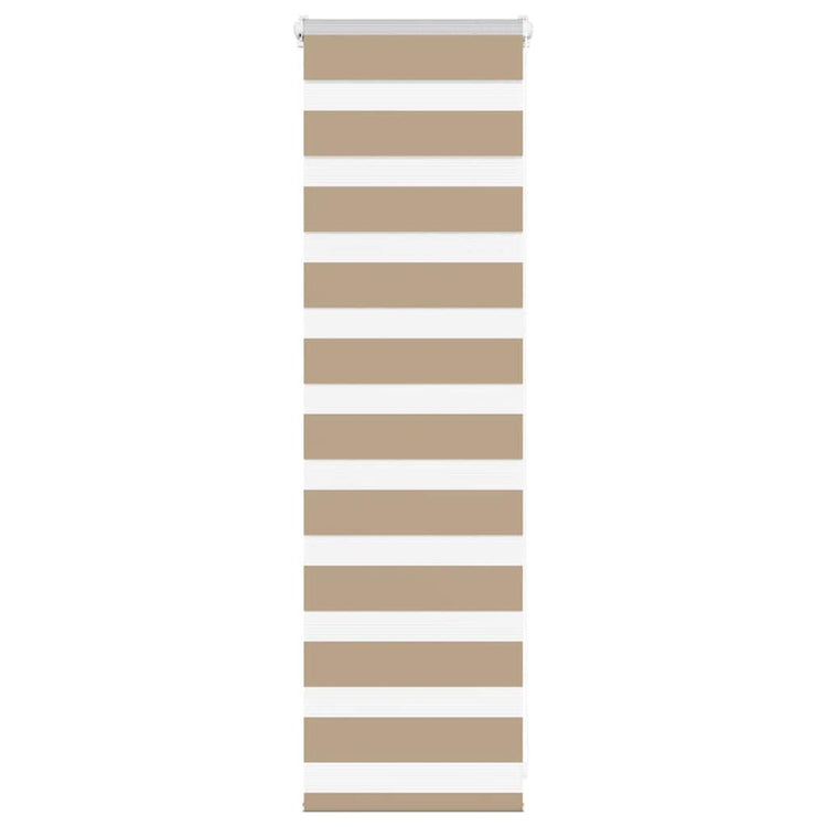 Vidaxl zebrajaloezie 40x100 cm stofbreedte 35,9 cm polyester zandbruin