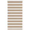 Vidaxl zebra blind 90x100 cm stofbreedte 85,9 cm polyester zandbruin