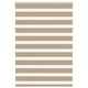 Vidaxl zebra blind 105x100 cm stofbreedte 100,9 cm polyester zandbruin