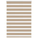Vidaxl zebra blind 115x100 cm stofbreedte 110,9 cm polyester zandbruin